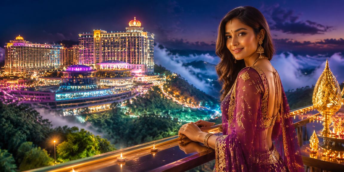 Suasana kasino langsung bergaya di Genting Highlands Malaysia